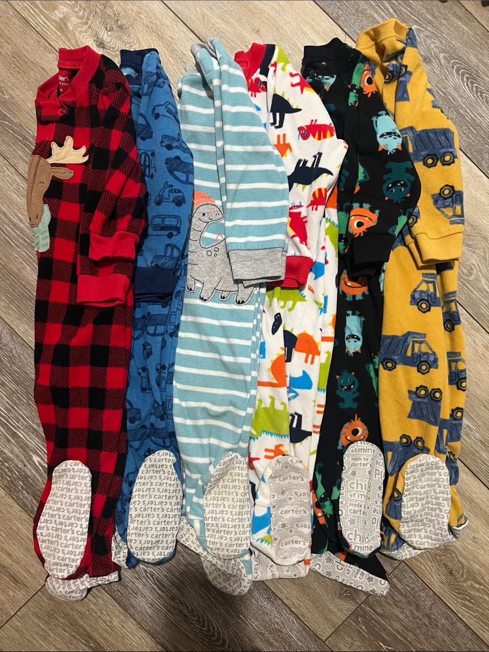 Carter's Kids' Fleece One-Piece Pajamas - Assorted Colors